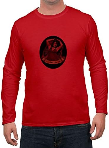 Men Once Bitten Twice Shy Custom Lightweight Casual Red T Shirtby Myronamb
