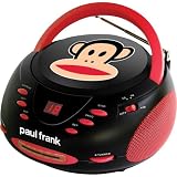 Paul Frank PF224BK Stereo CD Boombox with AM/FM Radio