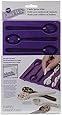 Wilton 2115-0229 Spoon-Shaped Silicone Candy Mold, Purple