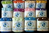 FuzziBunz One Size Cloth Diapers 12 Pack Boy (new) Colors Free Diaper Sprayer