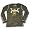 Mad Design - Girls Thermal Top, Olive (Size 10/12)