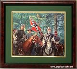 Mort Kunstler Framed Display 18x16 Model Partnership