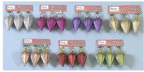 USA Wholesaler- 8129947-Bulb Shaped Ornaments Case Pack 72