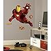 RoomMates RMK1486GM Iron Man Peel & Stick Giant Wall Decal