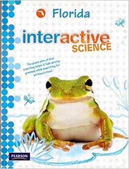 Pearson Florida Interactive Science Grade 3 Student Edition: Pearson