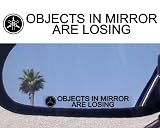 (2) Mirror Decals