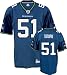 Lofa Tatupu Youth Jersey: Reebok Blue Replica #51 Seattle Seahawks Jersey - Medium (10-12)