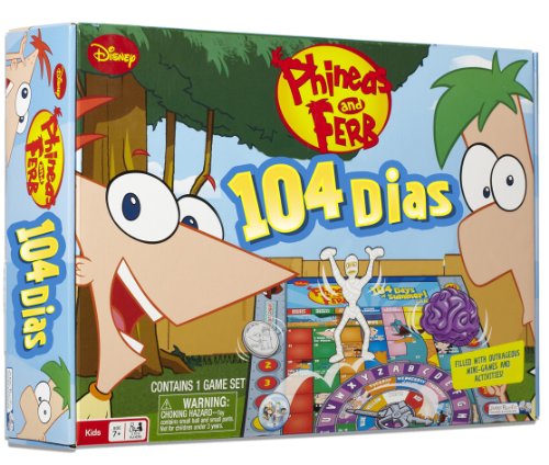 Imagen 2 de Phineas & Ferb 104 Días de vacaciones - Juego de mesa