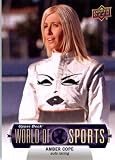 2011 Upper Deck World of Sports Auto Racing Card #299 Amber Cope - ENCASED Trading Card