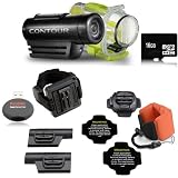 ContourRoam WATERPROOF Hands-free HD Camcorder + CountourROAM Waterproof Case + 16GB Card + Floating Strap + Contour Helmet Mount Set