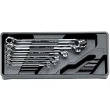 【KTC工具】 45°ロング めがねレンチセット （6本組） / TM506