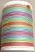 YLI 32550-015 Hand Dyed Organic Cotton Braid Thread, 50 yd, Bright Pastel