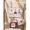 Tr�sors de brodeuses : Point de croix, broderie traditionnelle, appliqu�s & mini-quilts