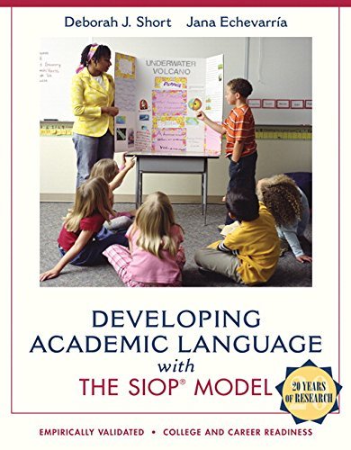 Developing Academic Language with the SIOP Model (SIOP Series) by Short Deborah J. Echevarria Jana J. (2015-04-11) Paperback