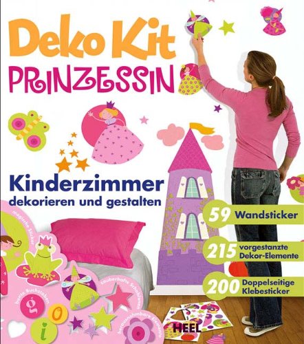 Heel Verlag GmbH Deko Kit Prinzessin - Kinderzimmer dekorieren und gestalten.