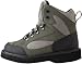 Caddis Men's Northern Guide Lightweight Taupe and Green Ecosmart Grip Sole Wading Shoe, 12