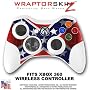 Confederate Flag Skin by WraptorSkinz TM fits XBOX 360 Wireless Controller (CONTROLLER NOT INCLUDED)