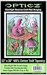 Opticz Alice Blacklight Reactive Tapestry