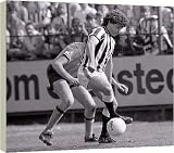 Box Canvas Print of Cambridge v Newcastle United Football 1984 from MirrorPrintStore