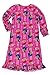 Nickelodeon Shimmer and Shine Little Girls Flannel Granny Gown Nightgown Pajamas (8, Jewel Pink)