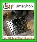 Great Ideas Pack of 2 Rustproof Stainless Steel Swirl Drain Covers / Hopper Lids / Drainage Guards