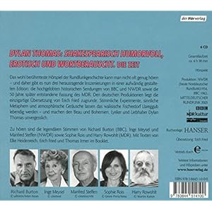 Unter dem Milchwald/Under Milk Wood: Drei legendäre Hörspielinszenierungen