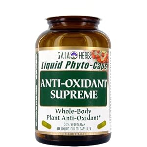 Gaia Herbs Anti Oxidant Supreme, 60-capsule Bottle by Gaia Herbs