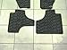 Mopar Jeep Liberty 2011-2012 Slush Style Floor Mats Dark Slate Grey OEM