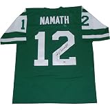 Joe Namath New York Jets Autographed Authentic Green Mitchell & Ness Jersey