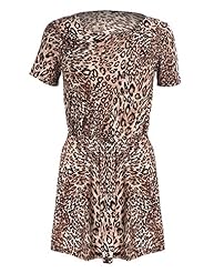 Long Sleeves 2015 Leopard Print Floral Print Vintage  Dress