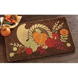 Cornucopia Coir Doormat-Thanksgiving