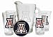 NCAA Satin Etch Pitcher and 4 Glass Gift Set