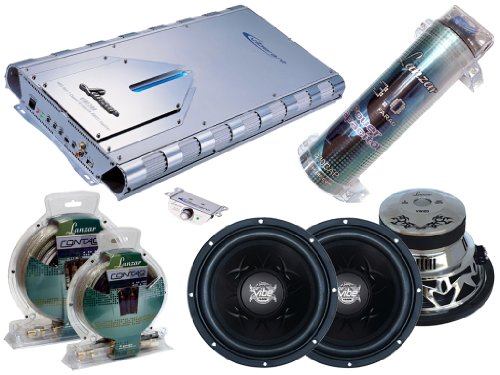 Lanzar Hot Amplifier, Subwoofer, Capacitor Installation Package  VIBE286 