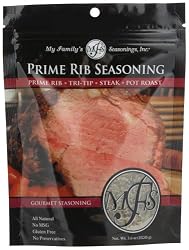 My Family's Seasonings, Inc. Prime Rib Seasoning, 3.6-Ounce Pouches (Pack of 6)