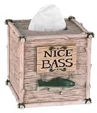 Bacova Guild Happy Camper Tissue Cube