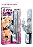 Pipedreams 7th Heaven Platinum Beaded Rabbit Vibrator