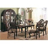 2 NEW ELEGANT SOLID WOOD DINING ARM CHAIRS