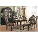2 NEW ELEGANT SOLID WOOD DINING ARM CHAIRS