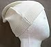White Pure 100% Cashmere Beanie Skull Ski Hat