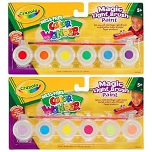 Amazon.com: Crayola Color Wonder Paint Refill - Set of 2 (Tropical and ...