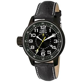 Invicta Men’s Exclusive Force Collection Lefty GMT Black Ion-Plated Watch #F0051