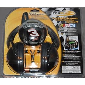 Proscan 30 Channel Trackside Scanner & Noise Reducing Earmuff - Dale Earnhardt Sr #3