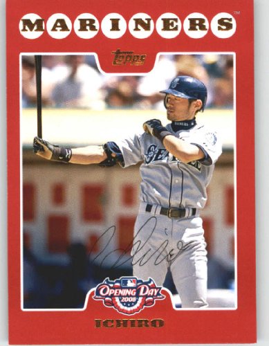 2008 Topps Opening Day #139 Ichiro Suzuki - Seattle Mariners (Baseball Cards)