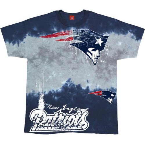 New England Patriots - Fade Tie Dye T-Shirt