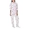 Hello Kitty Union Suit With Non-Skid Feet - White Multicolor