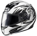 HJC CL-15 Cyclone MC-5 Full Face Motorcycle Helmet White/Silver/Black Medium