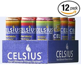 Celsius Ultimate Fitness Partner Energy Drink, Variety Pack, 12-Ounce Cans (Pack of 12)