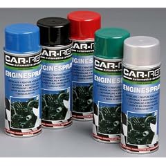CarRep Motorenlack, Blau, 6 Spraydosen, 400 ml