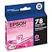 EPSON 78 Claria Hi-Definition Ink Standard Capacity Magenta Cartridge (T078320) Works with Artisan 50, Photo R260, R280, R380, RX580, RX595, RX680