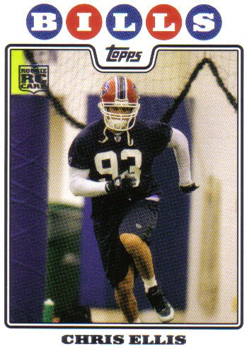 2008 Topps #402 Vernon Gholston - New York Jets (RC - Rookie Card) (Football Cards)